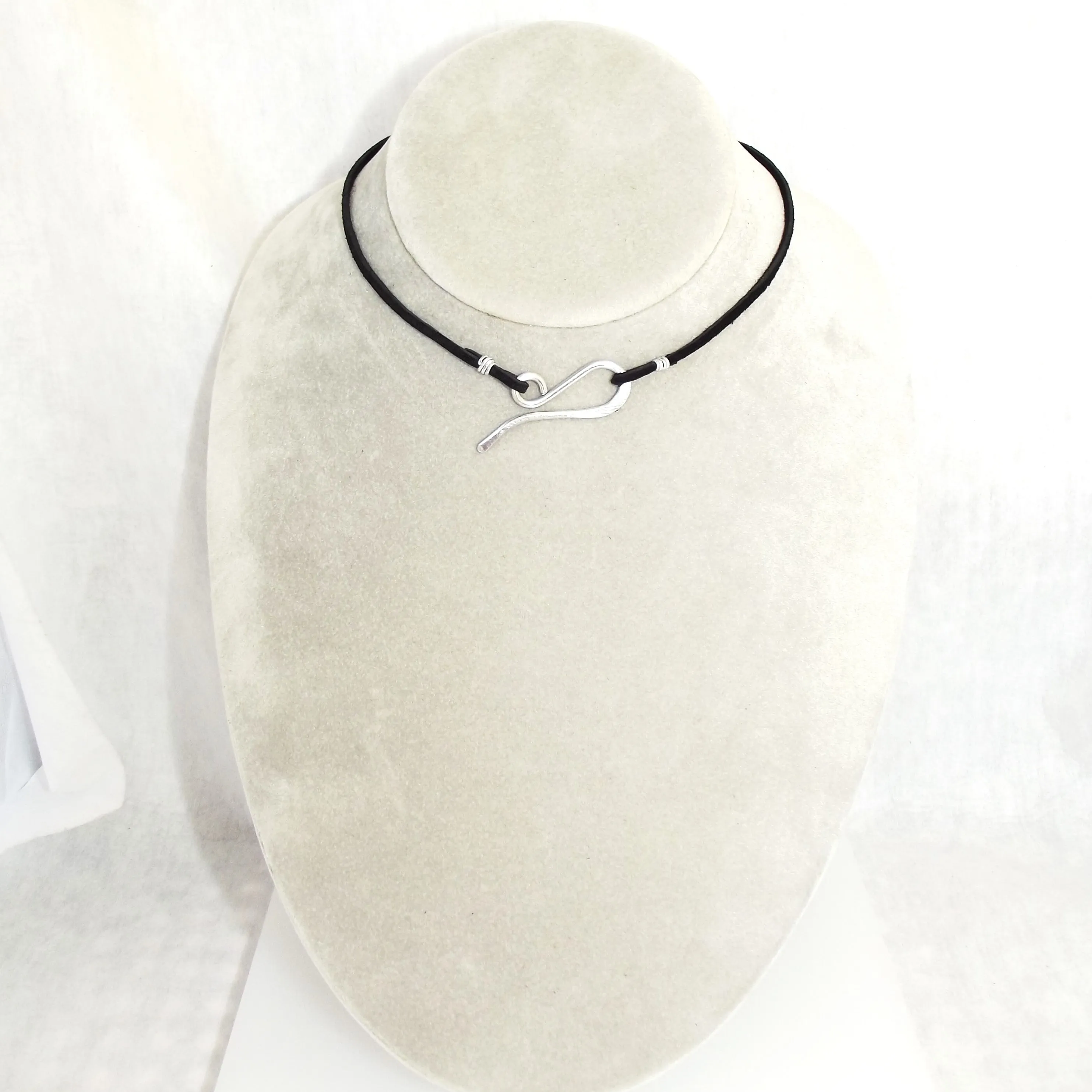 Leather Choker / Wrap Bracelet