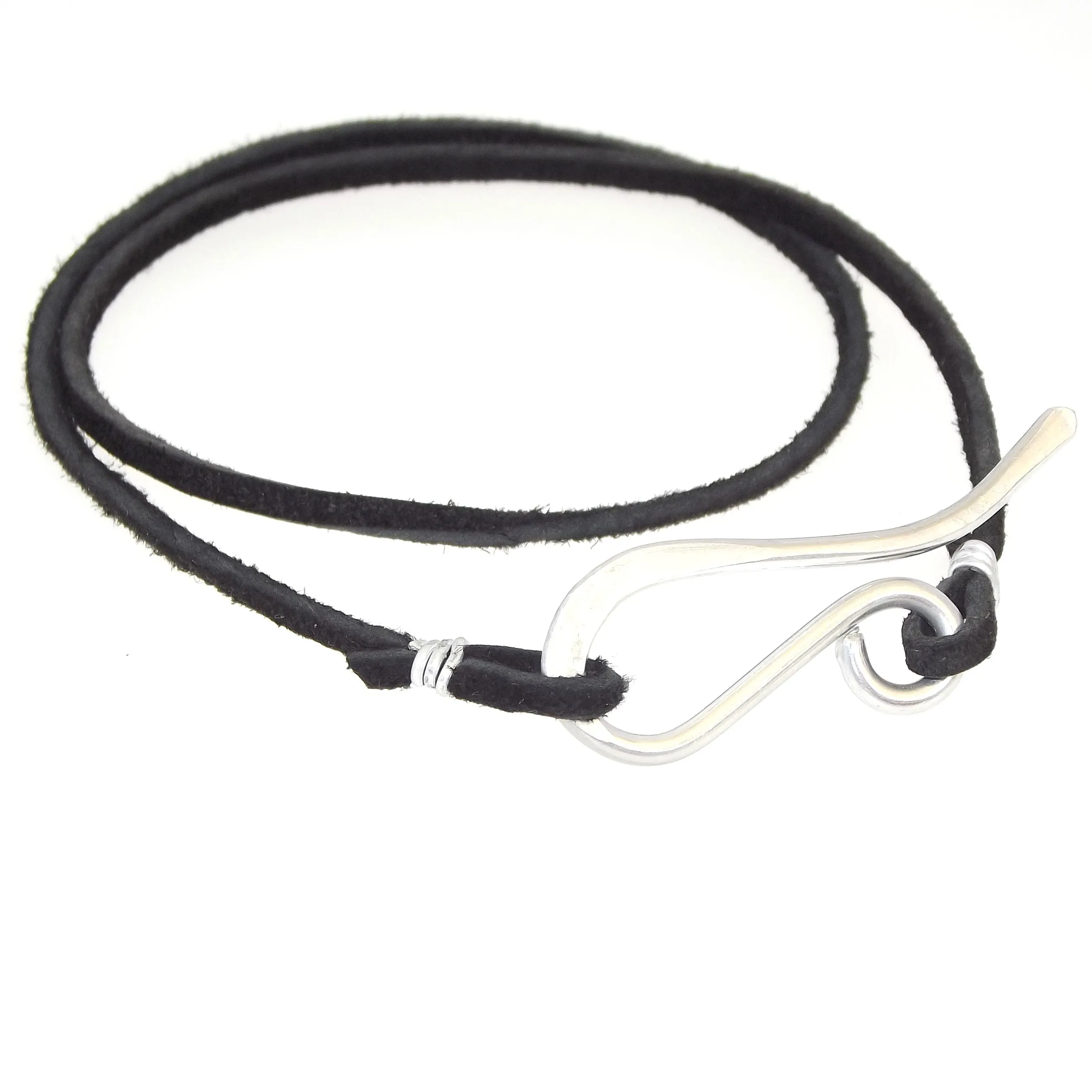Leather Choker / Wrap Bracelet