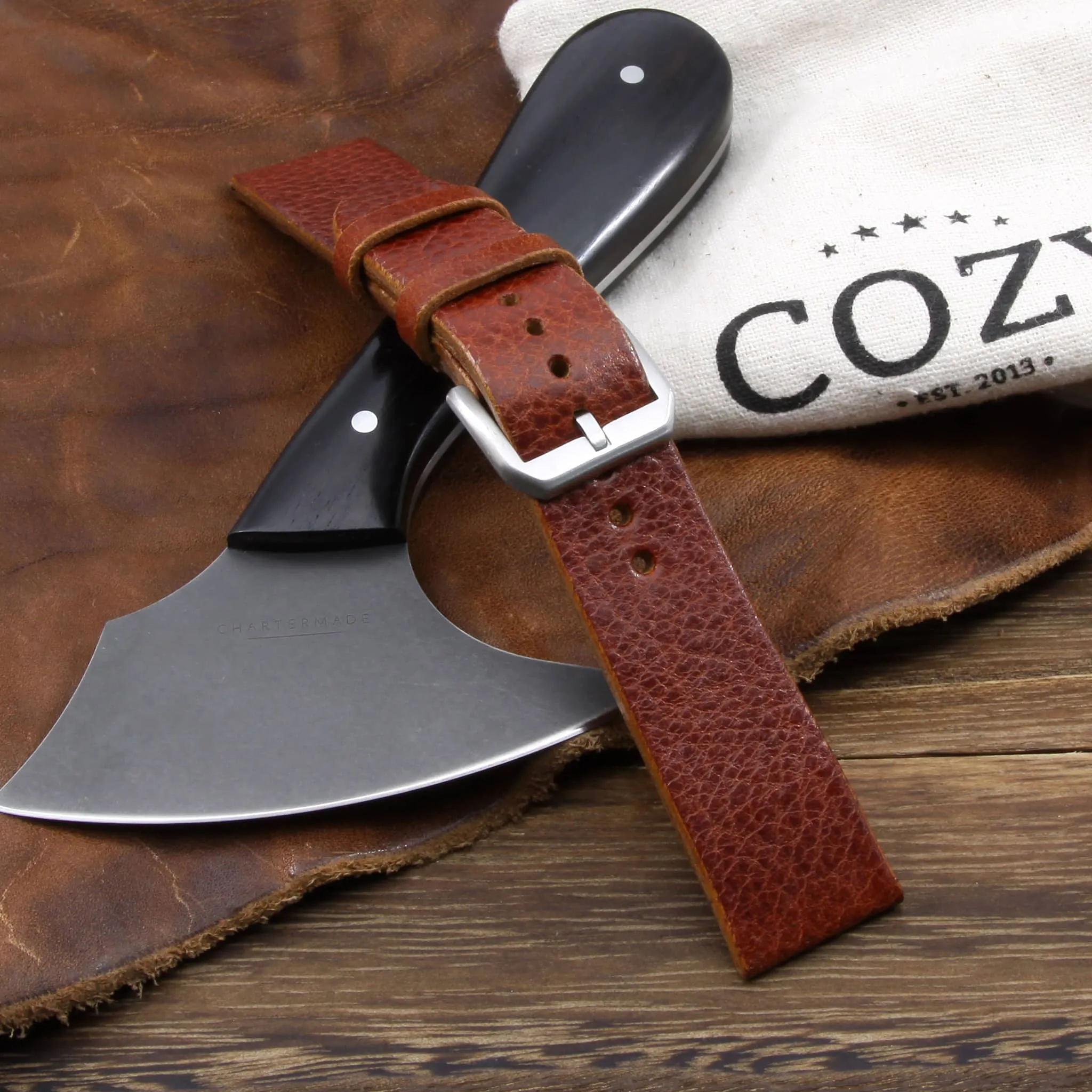 Leather Watch Strap, Maremma 503 | Stitch-less