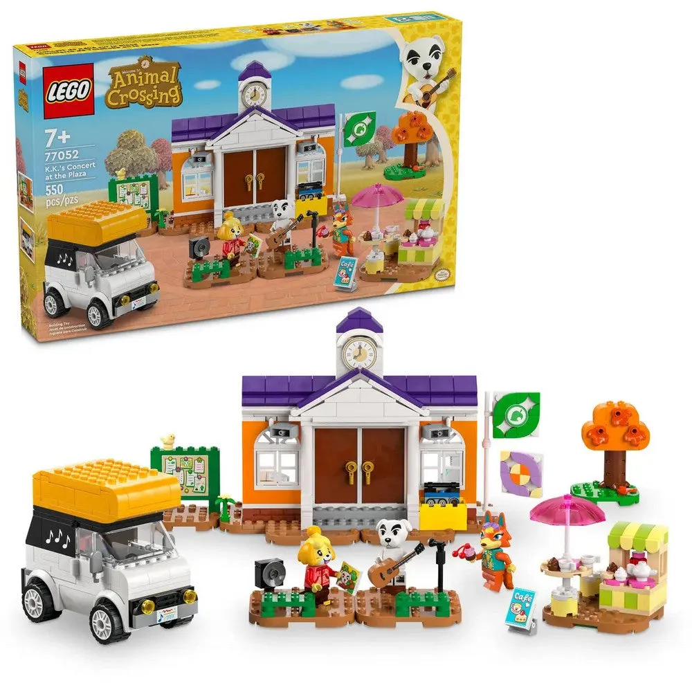 LEGO Animal Crossing -  Concertul lui K.K. la Plaza LEGO 77052, 550 piese