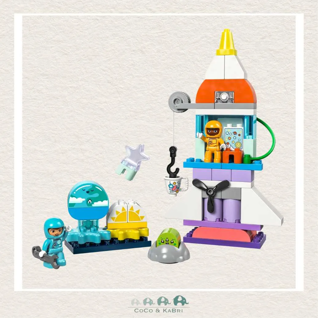 LEGO® DUPLO® 3in1 Space Shuttle Adventure Toy