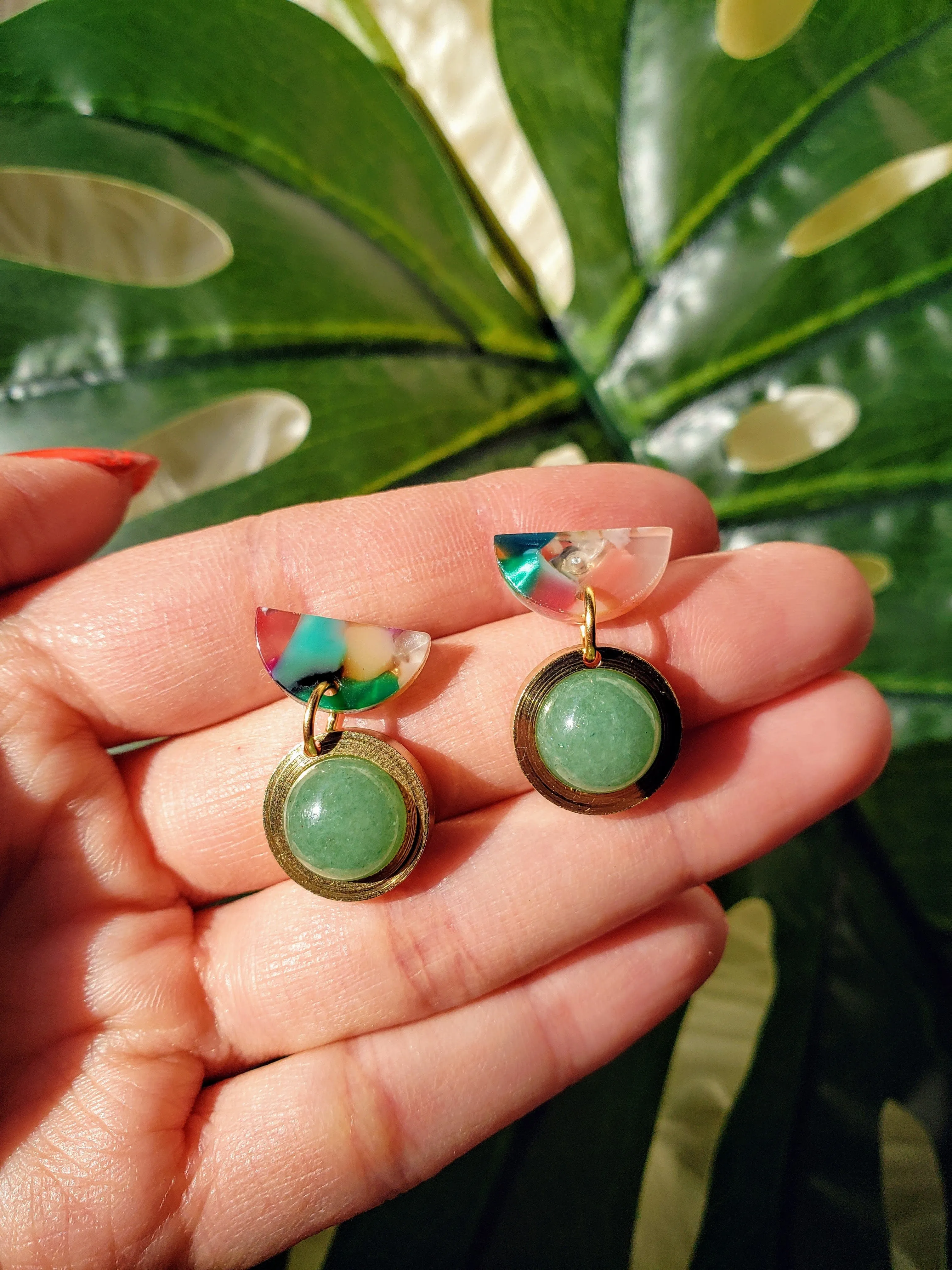 Lenox Jade Earrings