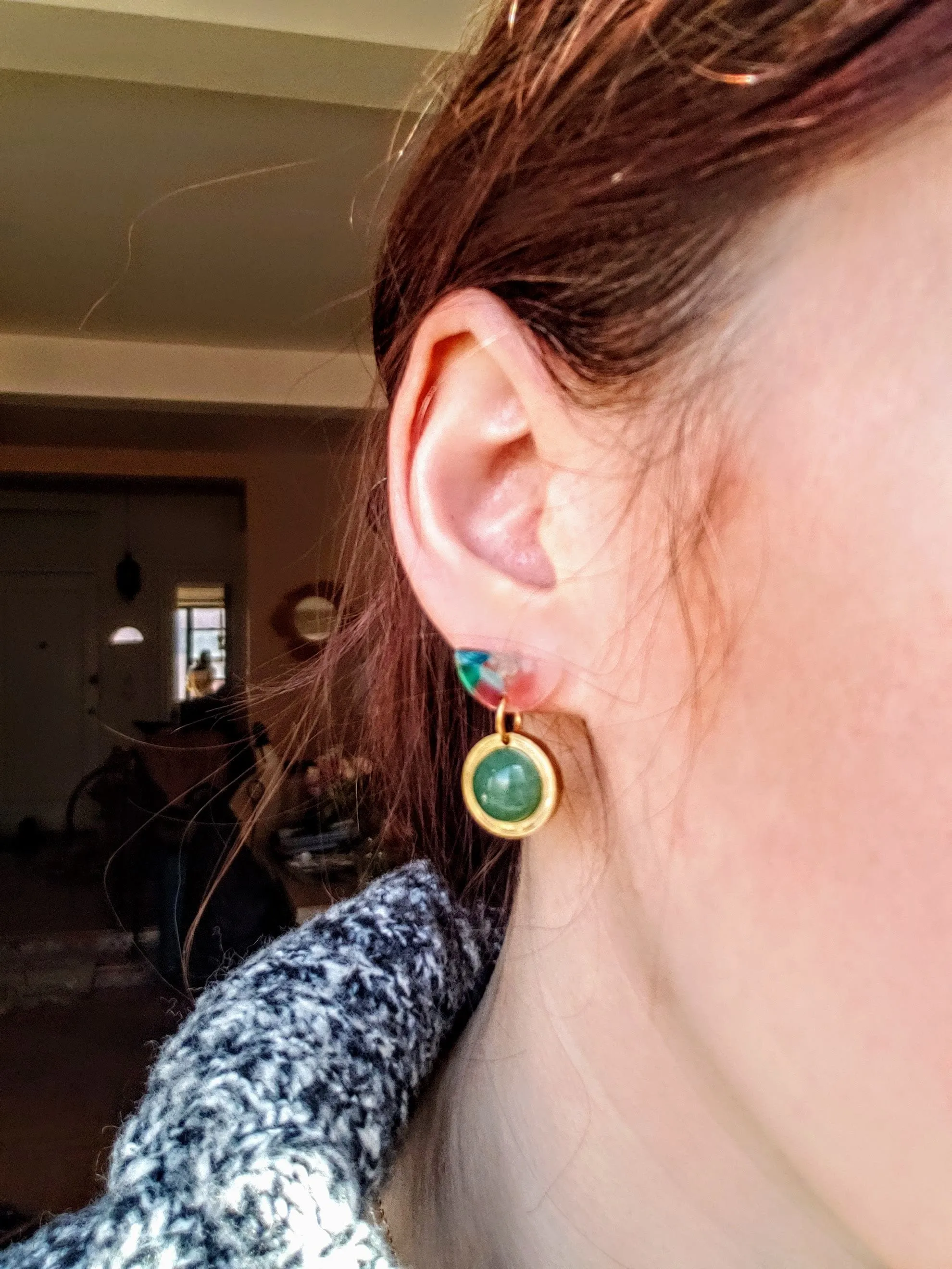 Lenox Jade Earrings