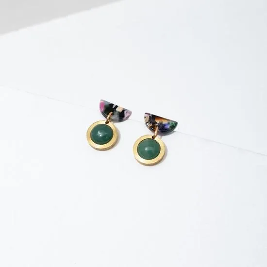 Lenox Jade Earrings