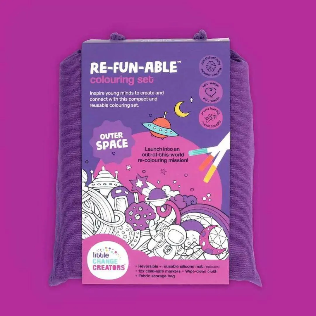 Little Change Creators Outer Space Colouring Set