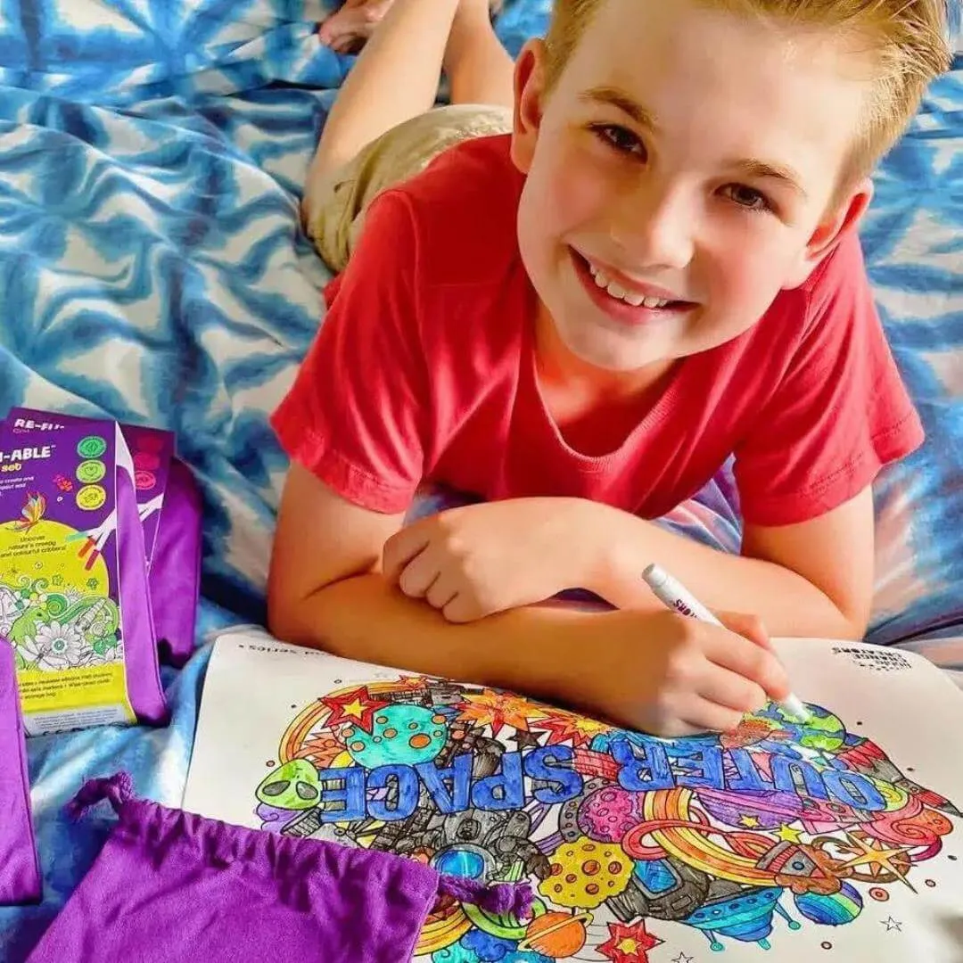 Little Change Creators Outer Space Colouring Set