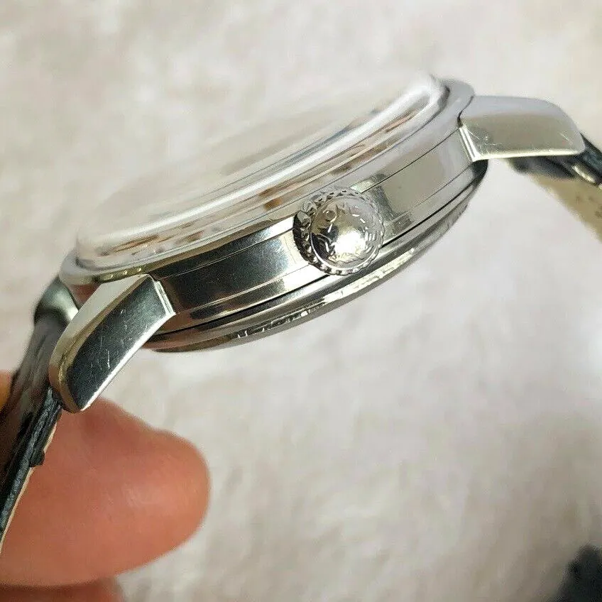 Longines Conquest Automatic Cal. 19 AS Vintage c. 1957 Steel 35 mm