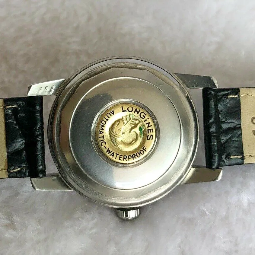 Longines Conquest Automatic Cal. 19 AS Vintage c. 1957 Steel 35 mm