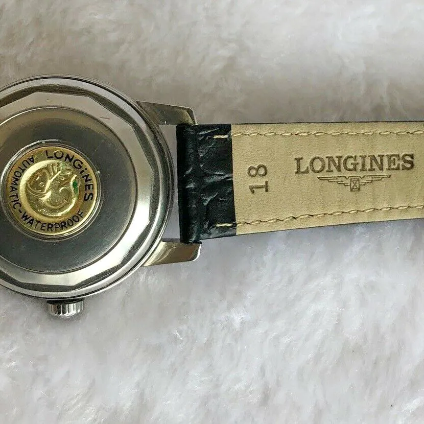 Longines Conquest Automatic Cal. 19 AS Vintage c. 1957 Steel 35 mm