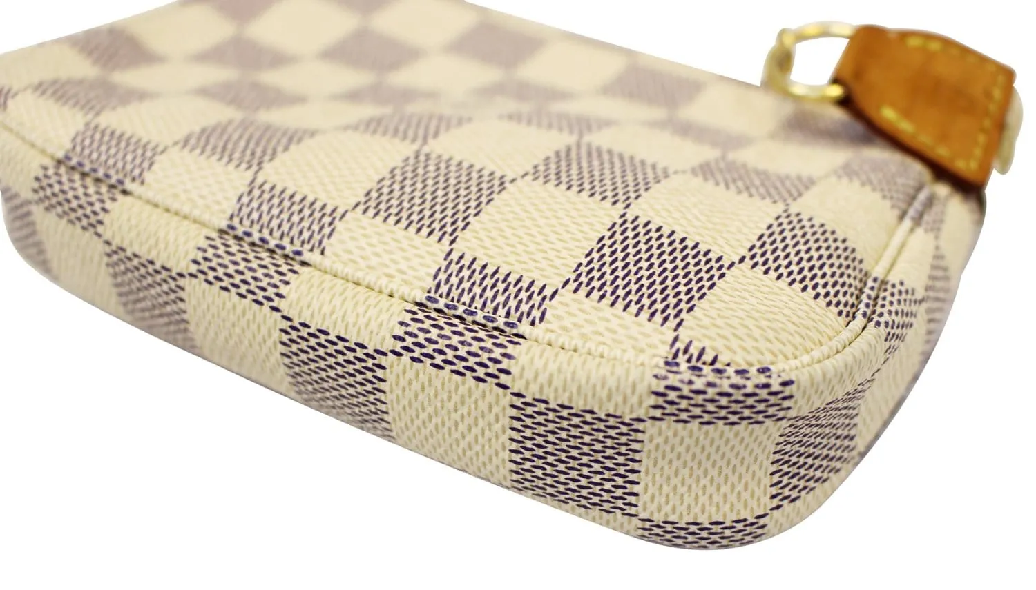 LOUIS VUITTON Damier Azur Mini Pochette Accessoires Pouch