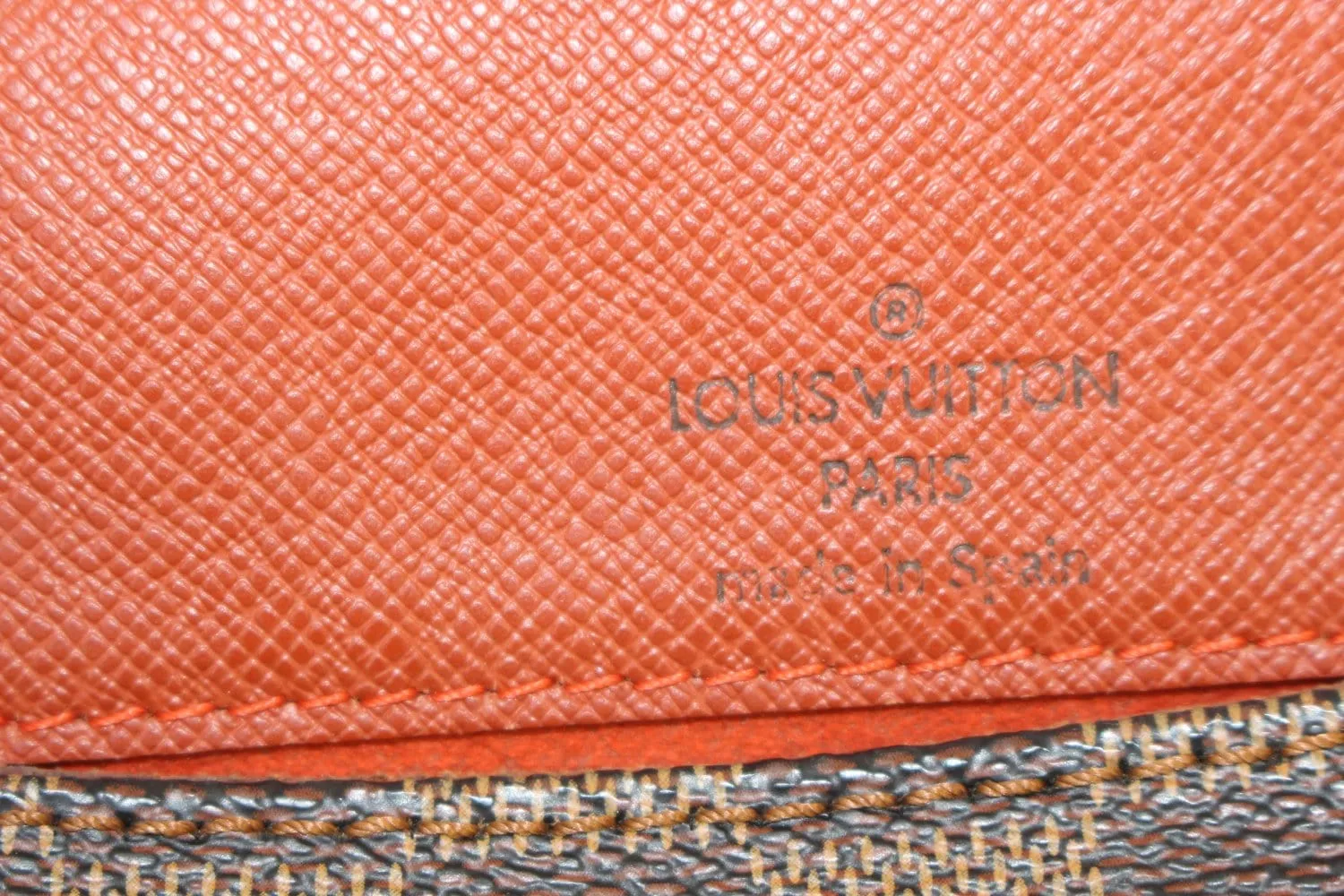 LOUIS VUITTON Damier Ebene Musette Tango Long Strap Crossbody Bag