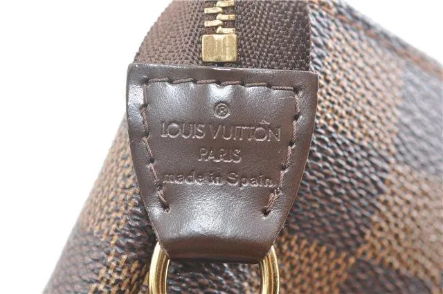 LOUIS VUITTON Damier Ebene Pochette Accessoires Pouch