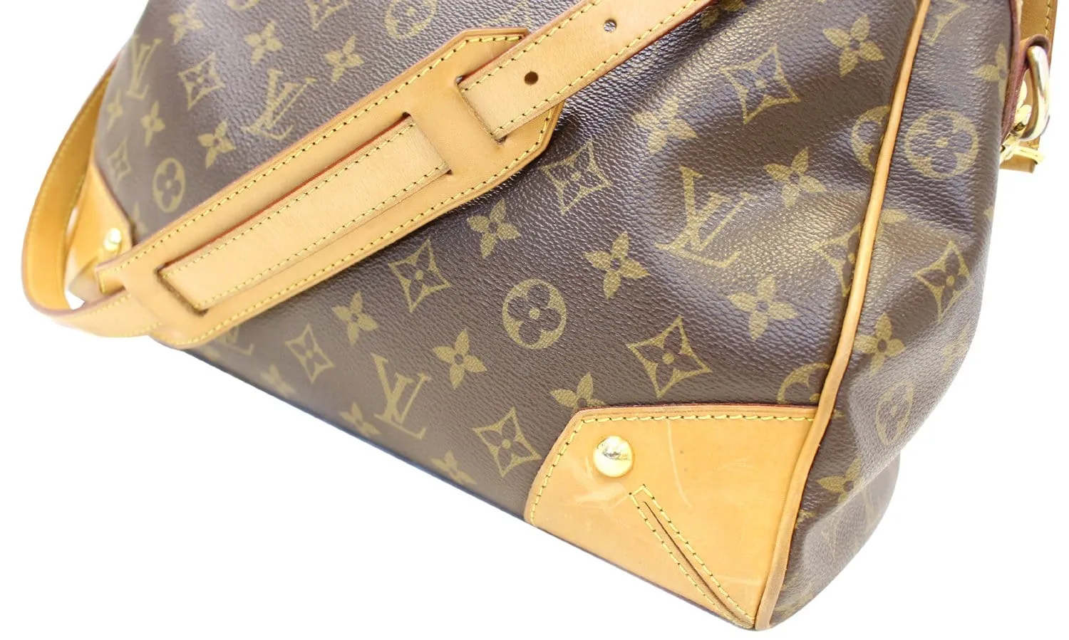 LOUIS VUITTON Monogram Canvas Retiro PM Brown Shoulder Bag