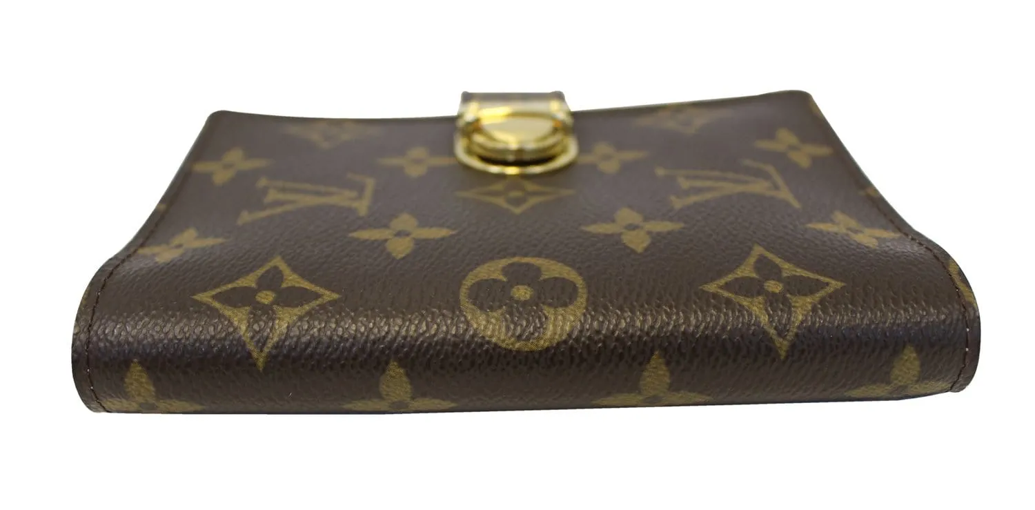 LOUIS VUITTON Monogram Canvas Rose Koala Small Ring Agenda TT1711