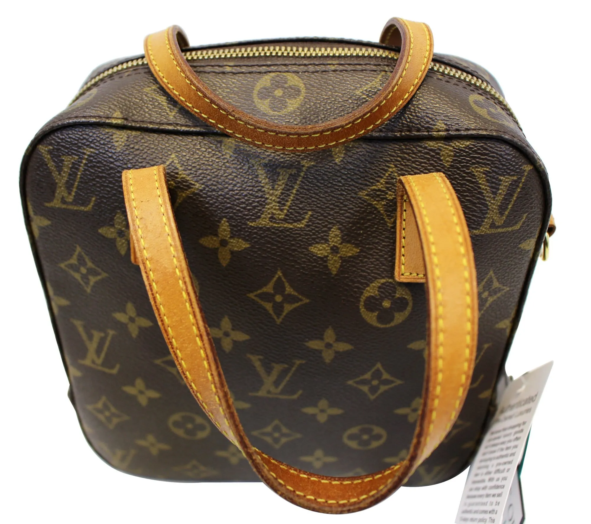 LOUIS VUITTON Monogram Canvas Spontini 2way Hand Shoulder Bag
