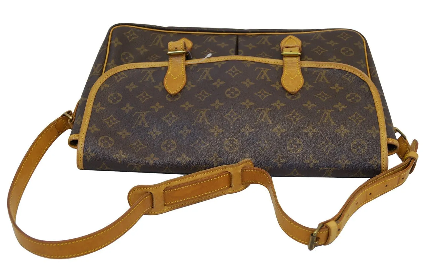 LOUIS VUITTON Monogram Gibeciere GM Shoulder Bag