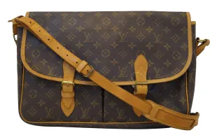 LOUIS VUITTON Monogram Gibeciere GM Shoulder Bag