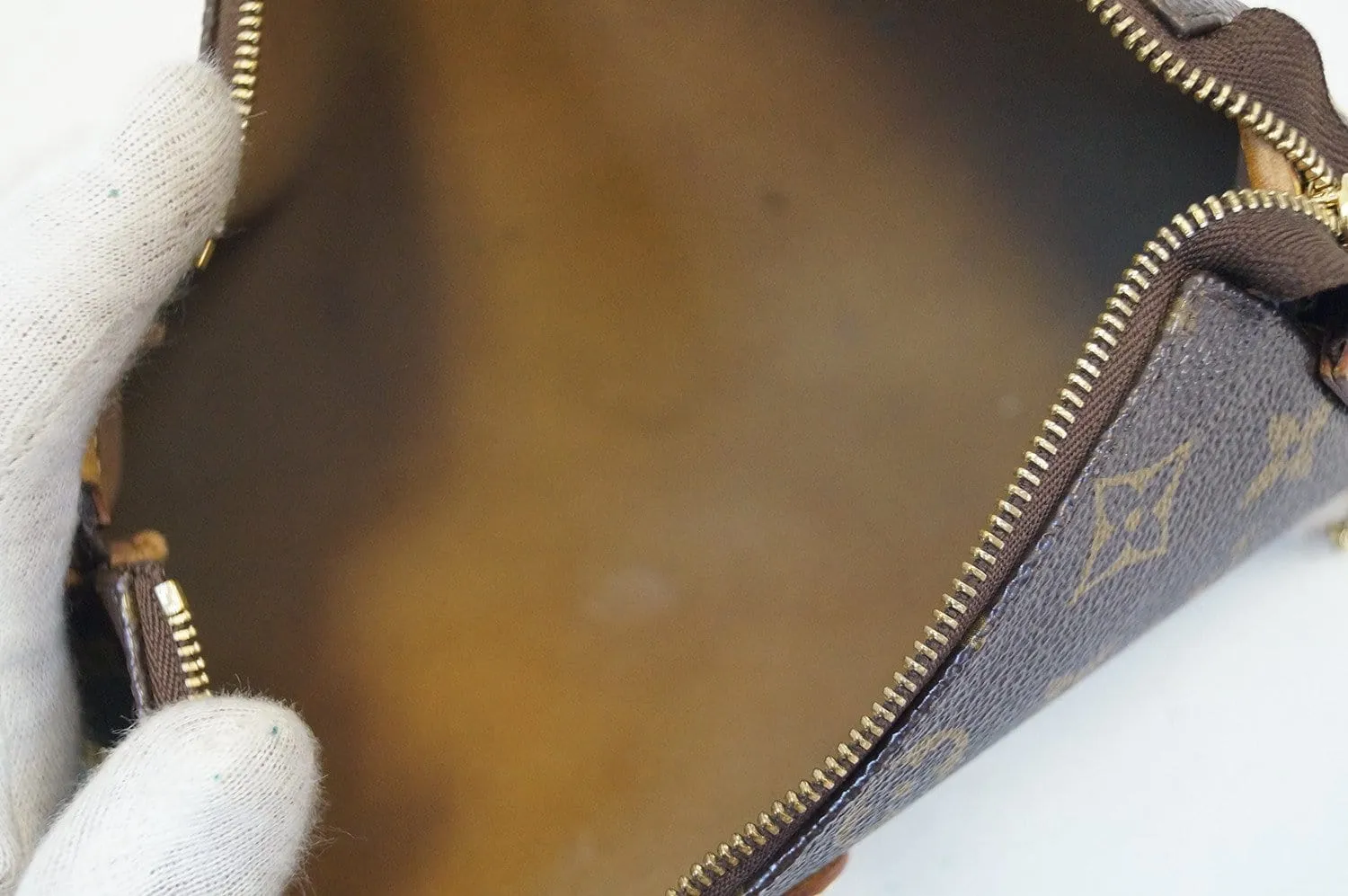 LOUIS VUITTON Monogram Pochette Eva Clutch Shoulder Bag