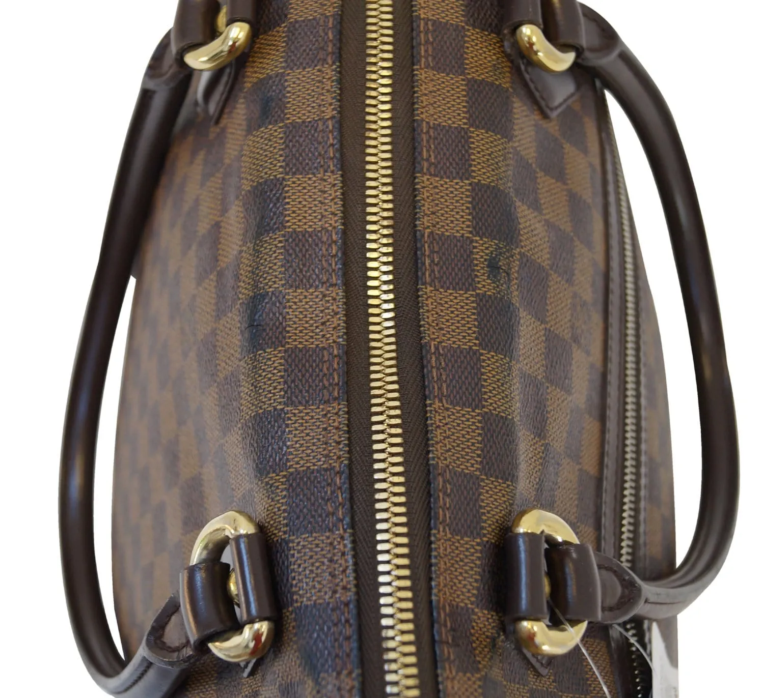 LOUIS VUITTON Saleya GM Damier Ebene Brown  Bag