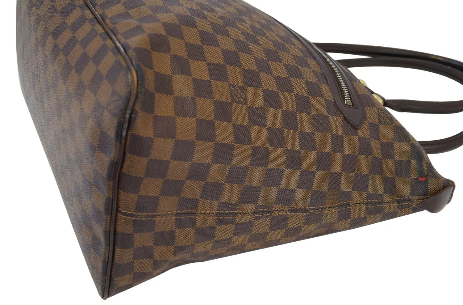 LOUIS VUITTON Saleya GM Damier Ebene Brown  Bag