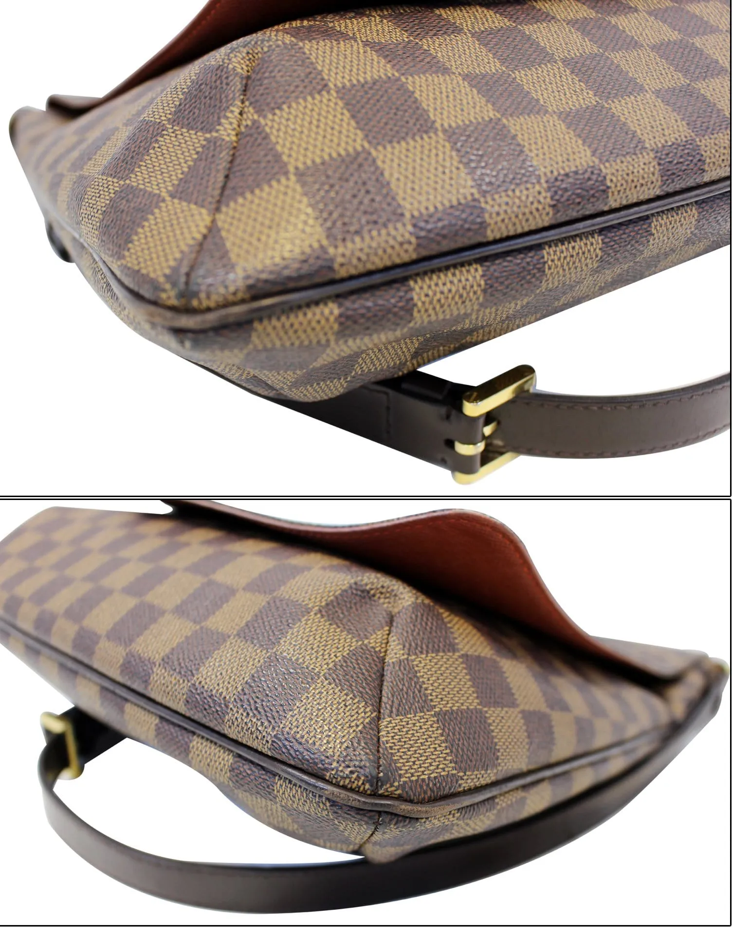 LOUIS VUITTON Salsa GM Damier Ebene Musette  Crossbody Bag