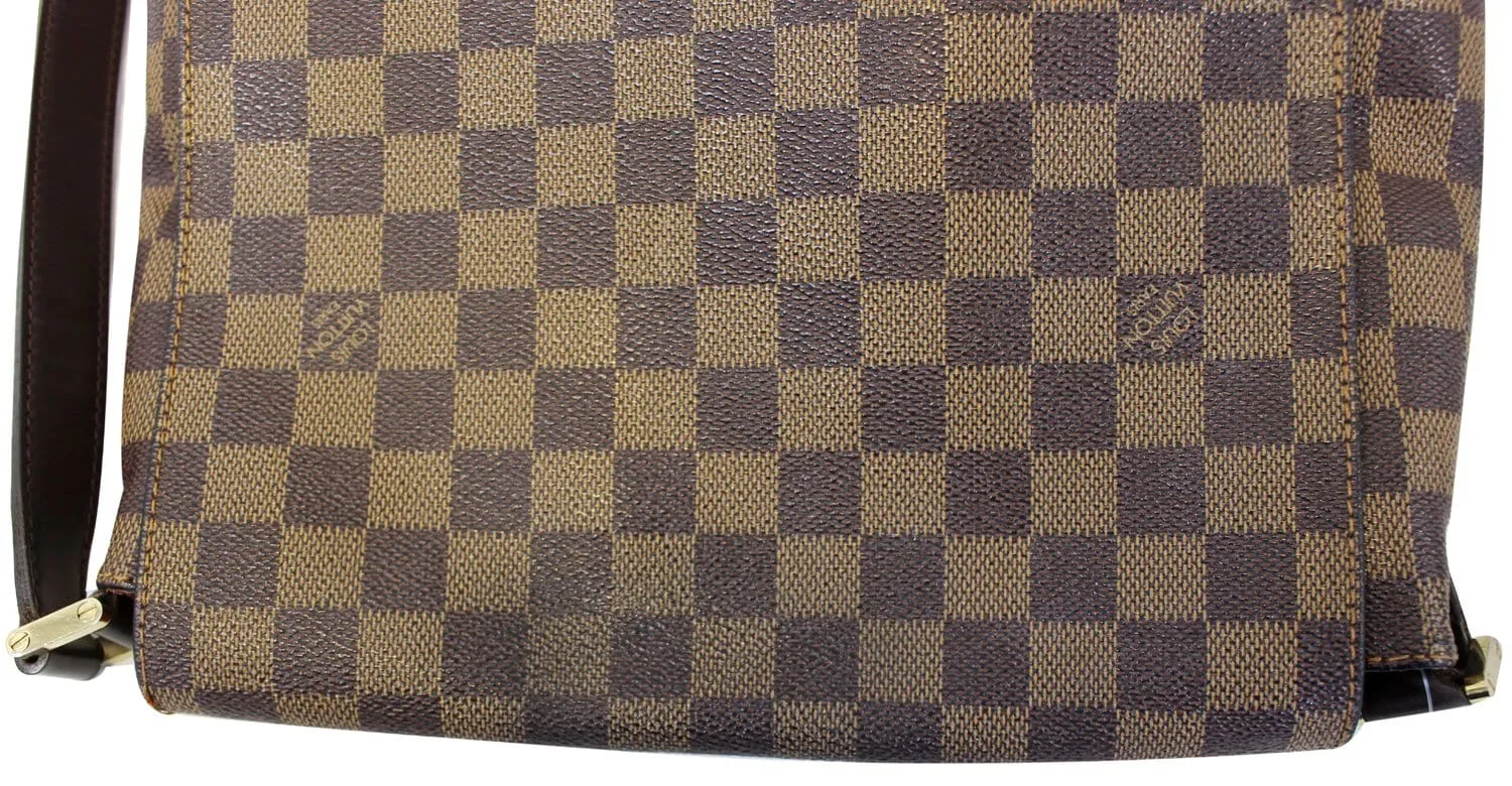 LOUIS VUITTON Salsa GM Damier Ebene Musette  Crossbody Bag