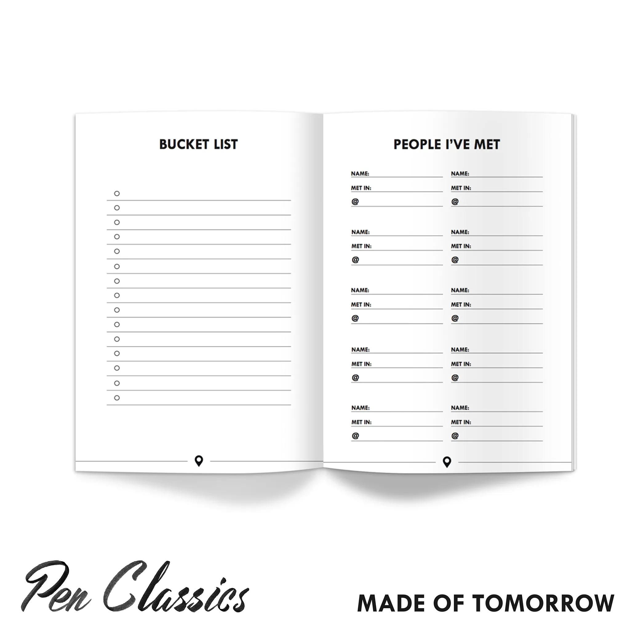 Made of Tomorrow Navigator Travel Diary // Hazel