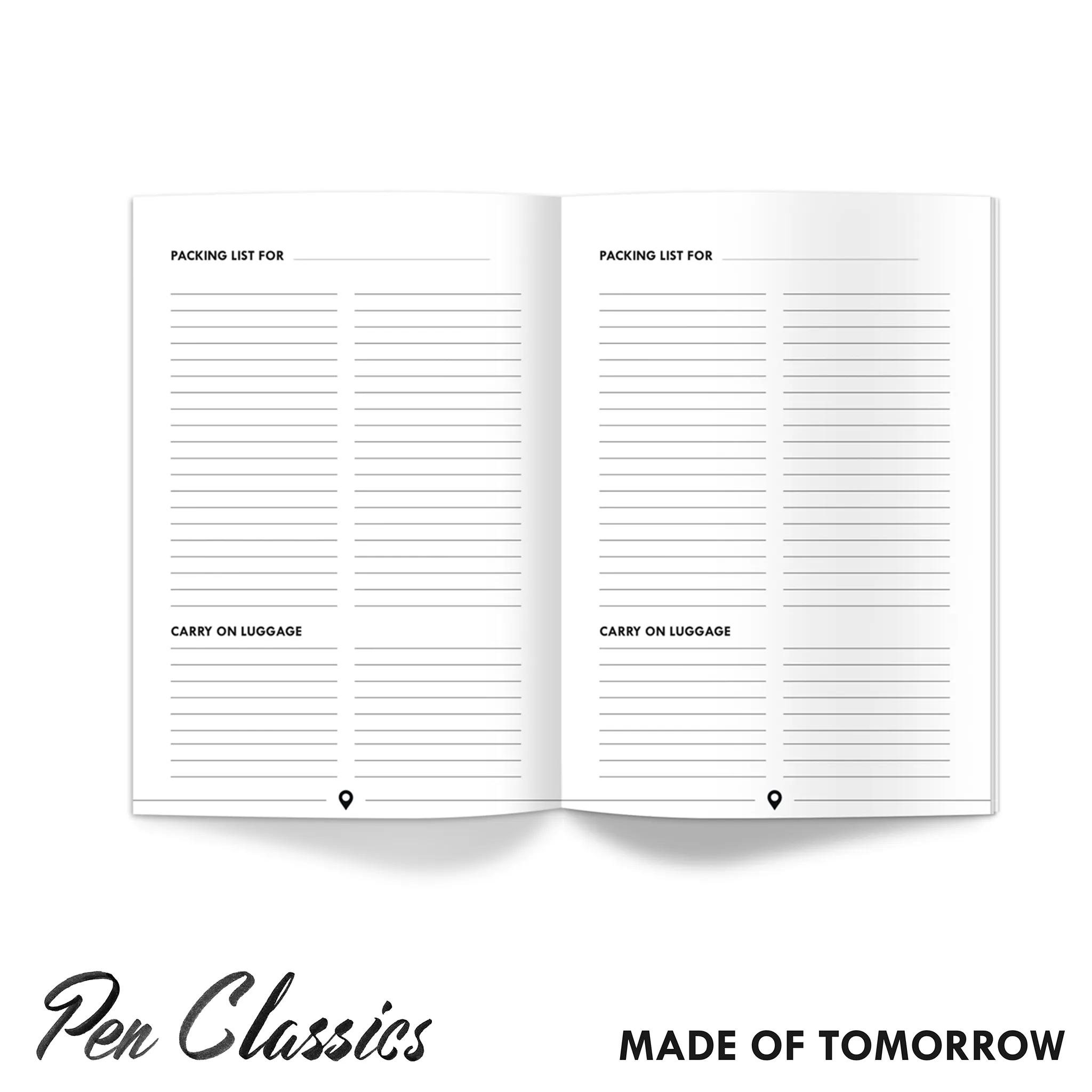Made of Tomorrow Navigator Travel Diary // Hazel