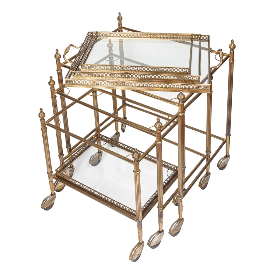 Maison Jenson 1970s Nesting Tables - Set of 3