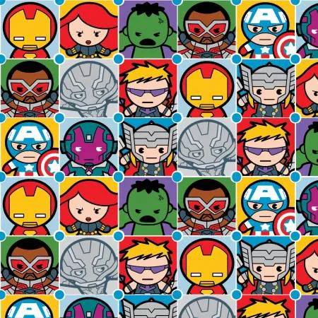 Marvel Kawaii Character Tiles by Springs Creative