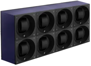 Masterbox Aluminum 8 Positions Dark Blue Anodized Aluminum