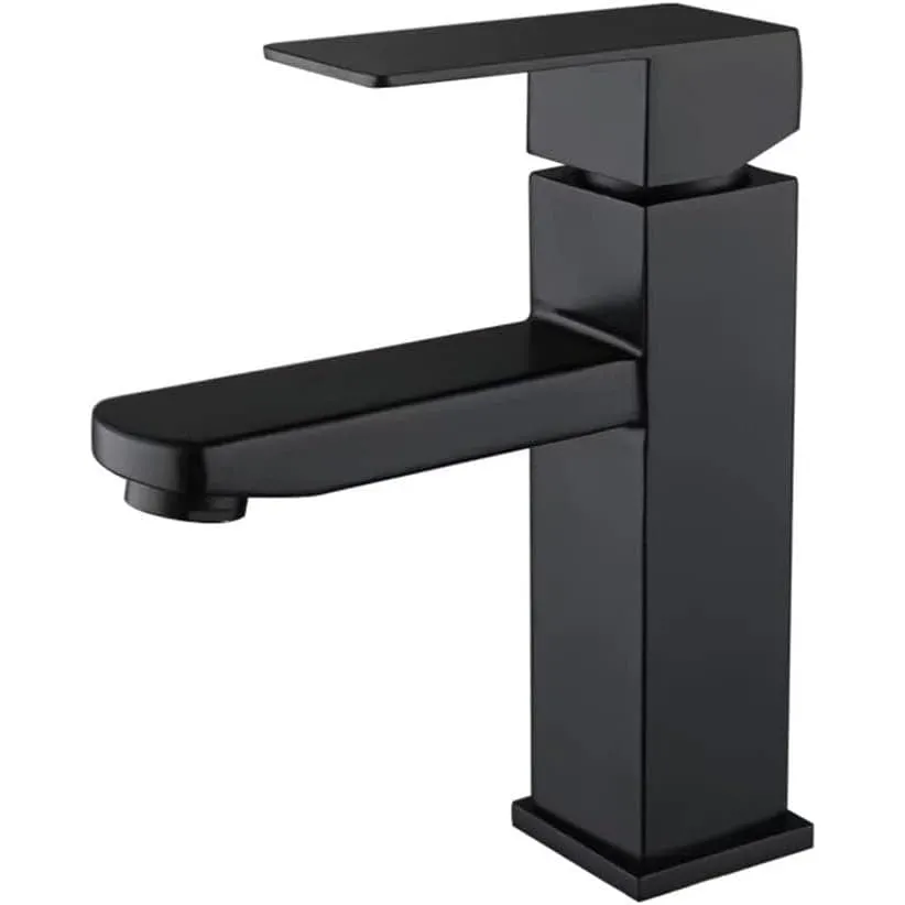 MaxTen Bathroom Stainless Steel Hot & Cold Basin Faucet Mixer - S20-143 & S20-143BL