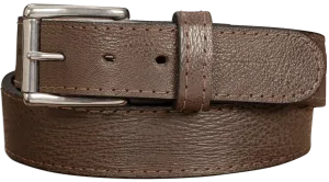 Men's Brown Shark Max Thickness Gun Belt