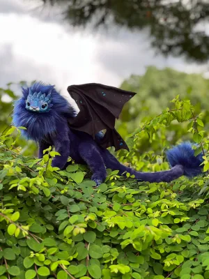 Mercurian salamander – space blue