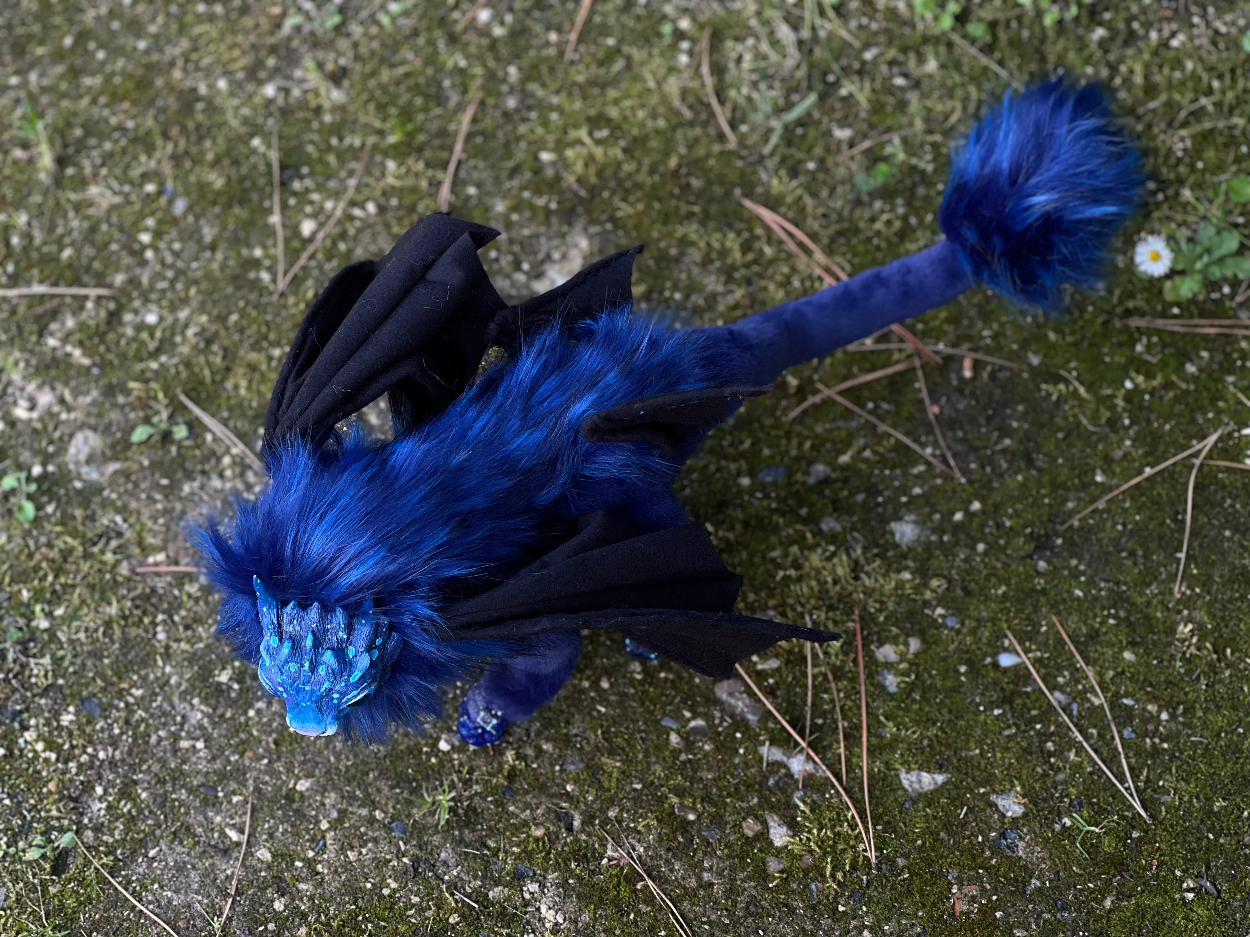Mercurian salamander – space blue