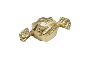 Metal 9" Wrapped Candy, Gold