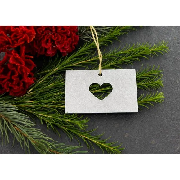 Metal State Ornament - All States Available