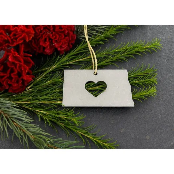 Metal State Ornament - All States Available