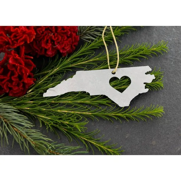 Metal State Ornament - All States Available