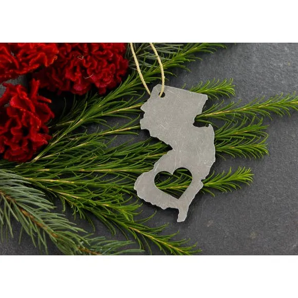 Metal State Ornament - All States Available