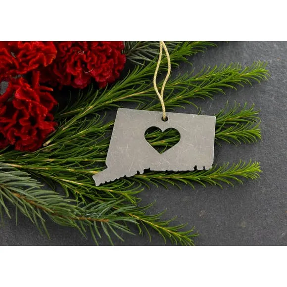 Metal State Ornament - All States Available