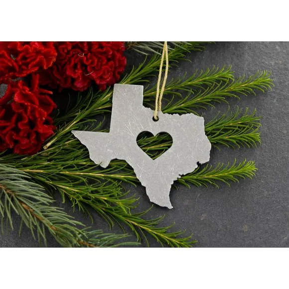 Metal State Ornament - All States Available