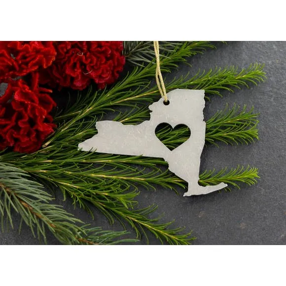 Metal State Ornament - All States Available