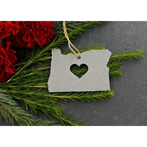Metal State Ornament - All States Available