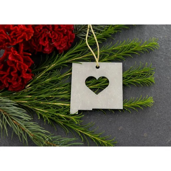 Metal State Ornament - All States Available