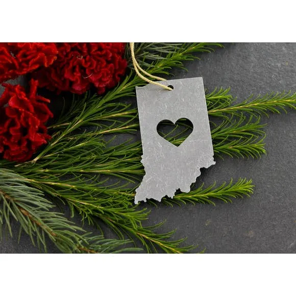 Metal State Ornament - All States Available