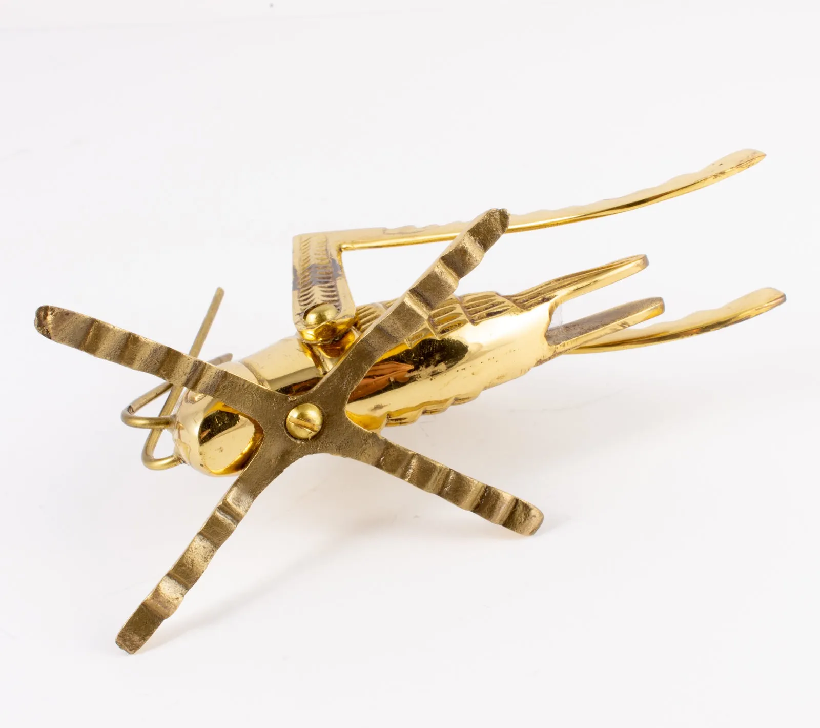 Mid-Century Brass Cricket