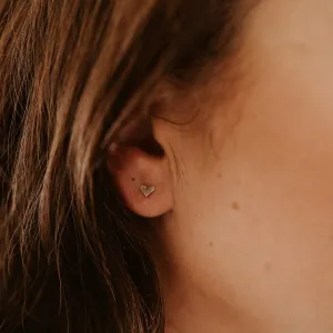 Mini Heart Earrings