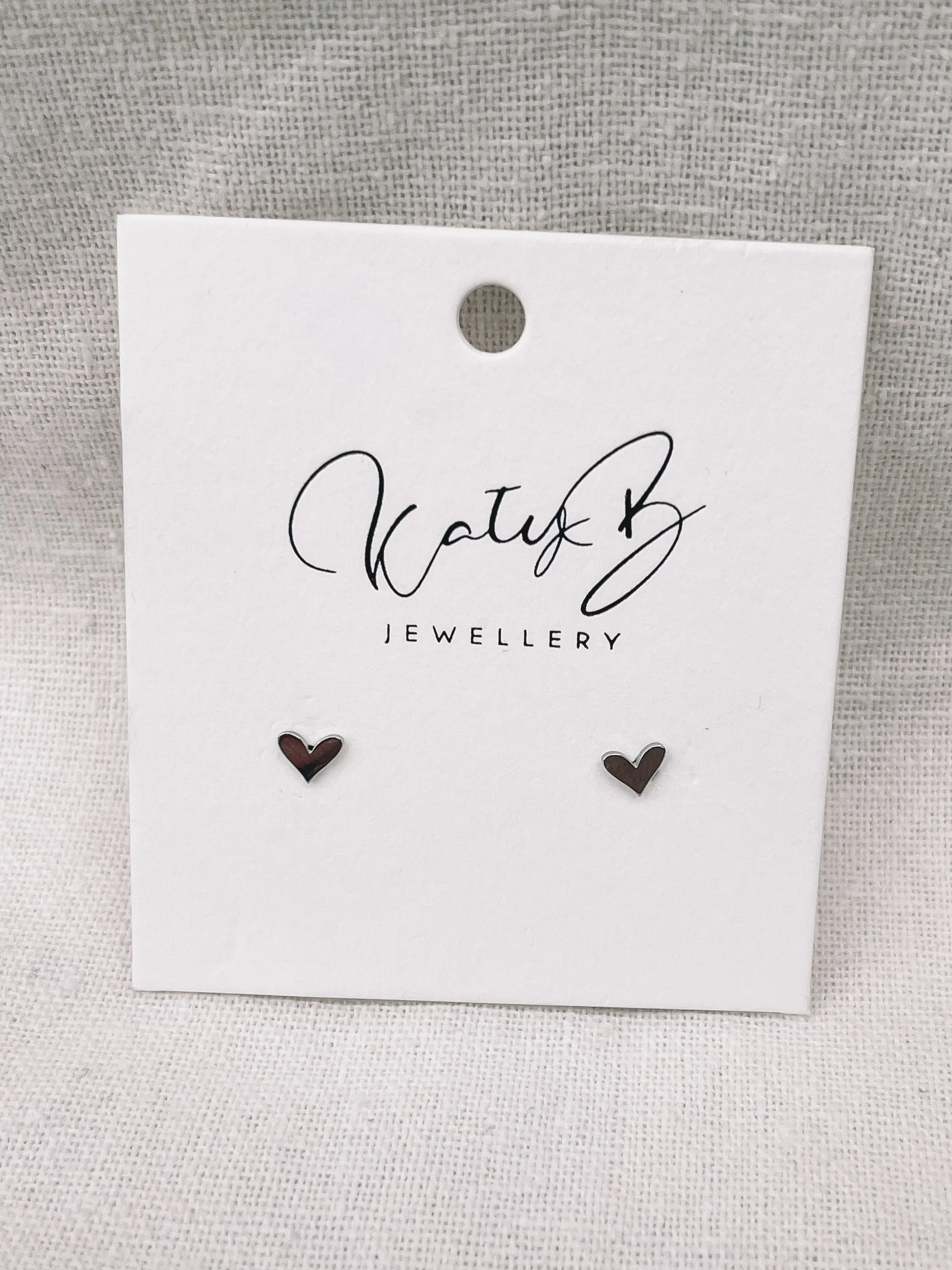Mini Heart Earrings