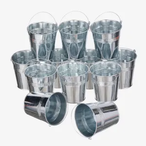 Mini Metal Bucket Table Decorations